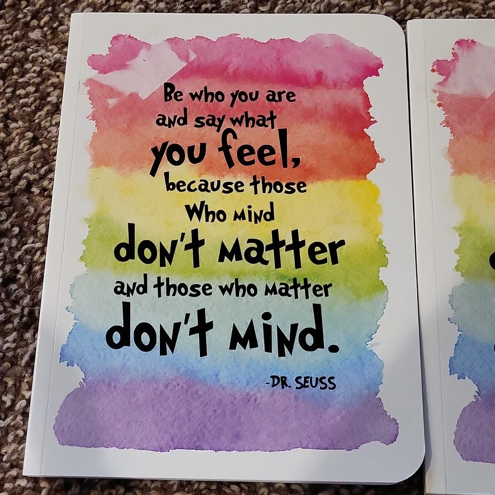 Tree Free Inspirational Quote Notebooks